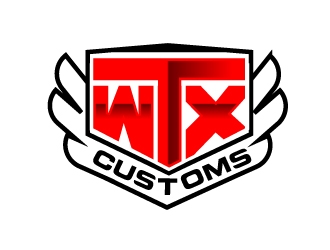 WTX Customs logo design by Foxcody