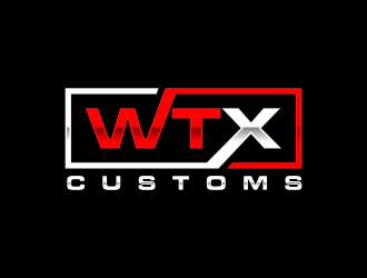 WTX Customs logo design by ammad