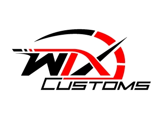 WTX Customs logo design by aRBy