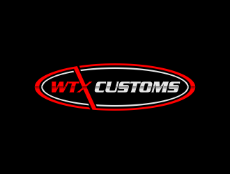 WTX Customs logo design by ammad