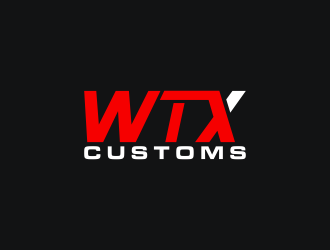 WTX Customs logo design by sitizen