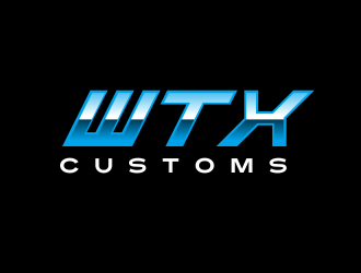 WTX Customs logo design by AisRafa