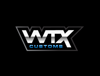 WTX Customs logo design by SOLARFLARE