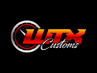 WTX Customs logo design by ekitessar
