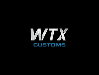 WTX Customs logo design by Naan8