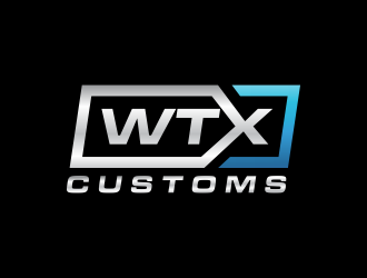 WTX Customs logo design by eagerly