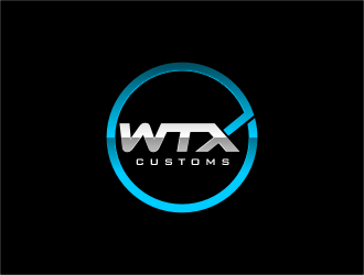 WTX Customs logo design by bunda_shaquilla