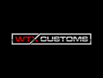WTX Customs logo design by savana