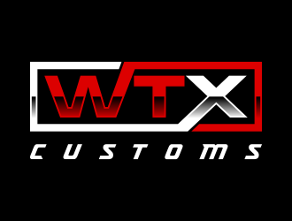 WTX Customs logo design by savana