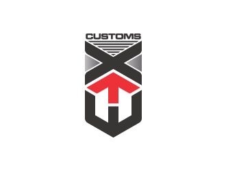 WTX Customs logo design by zinnia