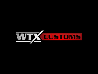 WTX Customs logo design by wongndeso