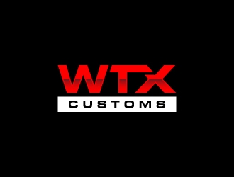 WTX Customs logo design by wongndeso