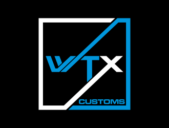 WTX Customs logo design by savana
