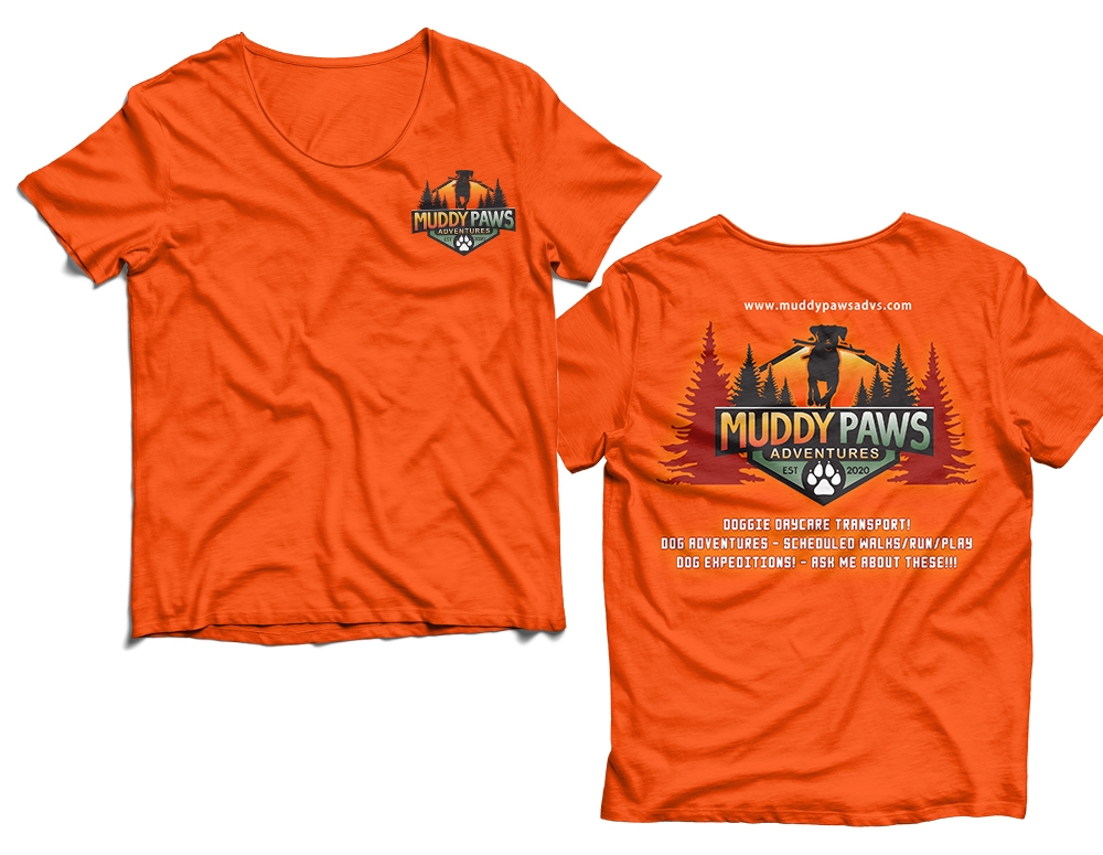 Muddy Paws Adventures logo design by MCXL