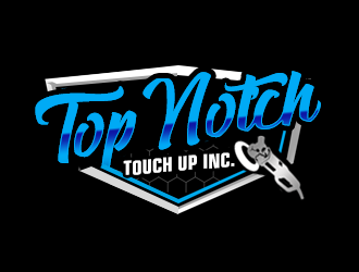 Top Notch Touch Up Inc. logo design by kunejo