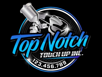 Top Notch Touch Up Inc. logo design by jaize
