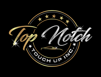 Top Notch Touch Up Inc. logo design by akhi