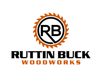 RUTTIN BUCK WOODWORKS logo design by cintoko