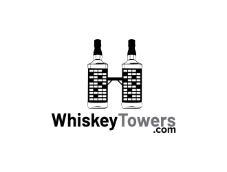 WhiskeyTowers.com logo design by amar_mboiss