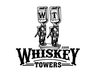 WhiskeyTowers.com logo design by aRBy