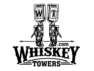 WhiskeyTowers.com logo design by aRBy