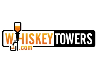 WhiskeyTowers.com logo design by PMG