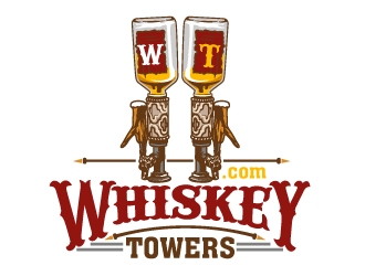 WhiskeyTowers.com logo design by aRBy