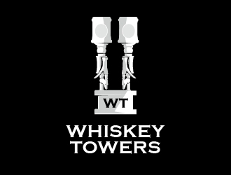 WhiskeyTowers.com logo design by Shailesh