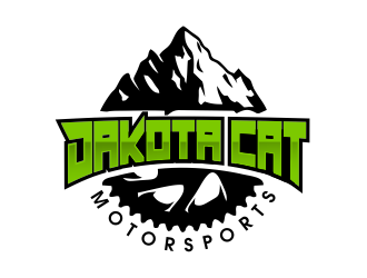 Dakota Cat Motorsports logo design by JessicaLopes