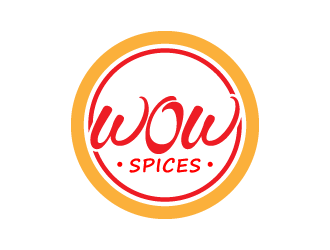 WOW Spices logo design by denfransko