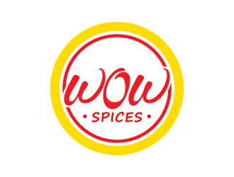 WOW Spices logo design by denfransko