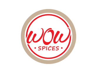 WOW Spices logo design by denfransko