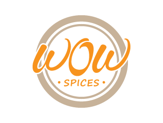 WOW Spices logo design by denfransko