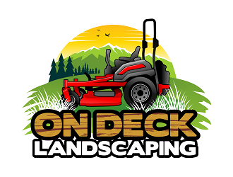 On Deck Landscaping logo design by haze