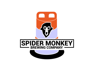 Spider Monkey Brewing Company  logo design by sitizen
