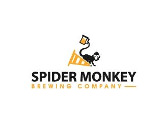 Spider Monkey Brewing Company  logo design by AamirKhan