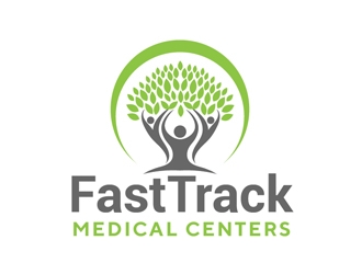 FastTrack Medical Centers logo design by Roma