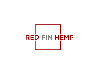 Red fin hemp logo design by bricton