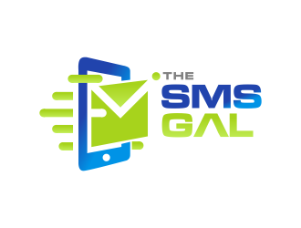 The SMS Gal logo design by gcreatives