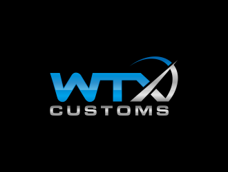 WTX Customs logo design by Garmos