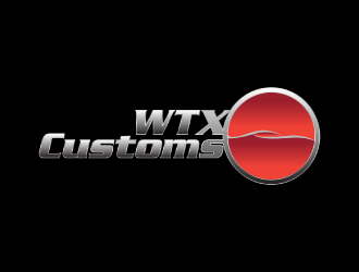 WTX Customs logo design by nona