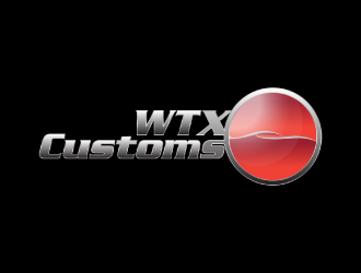 WTX Customs logo design by nona