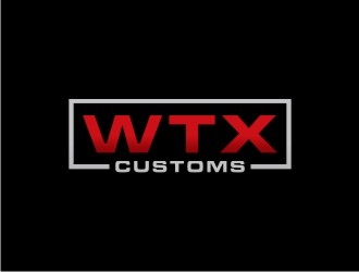 WTX Customs logo design by sabyan
