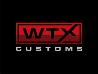 WTX Customs logo design by sabyan