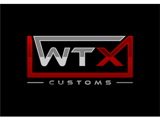 WTX Customs logo design by clayjensen