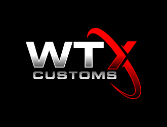 WTX Customs logo design by Inlogoz