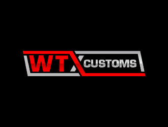 WTX Customs logo design by grafisart2
