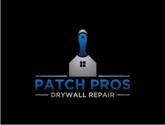 Patch Pros Drywall Repair logo design by hopee