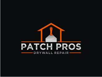 Patch Pros Drywall Repair logo design by amsol
