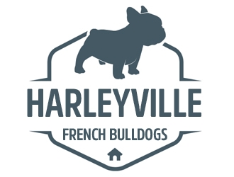 Harleyville French Bulldogs logo design by gilkkj